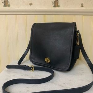 Coach Black Crossbody Bag with Adjustable Strap